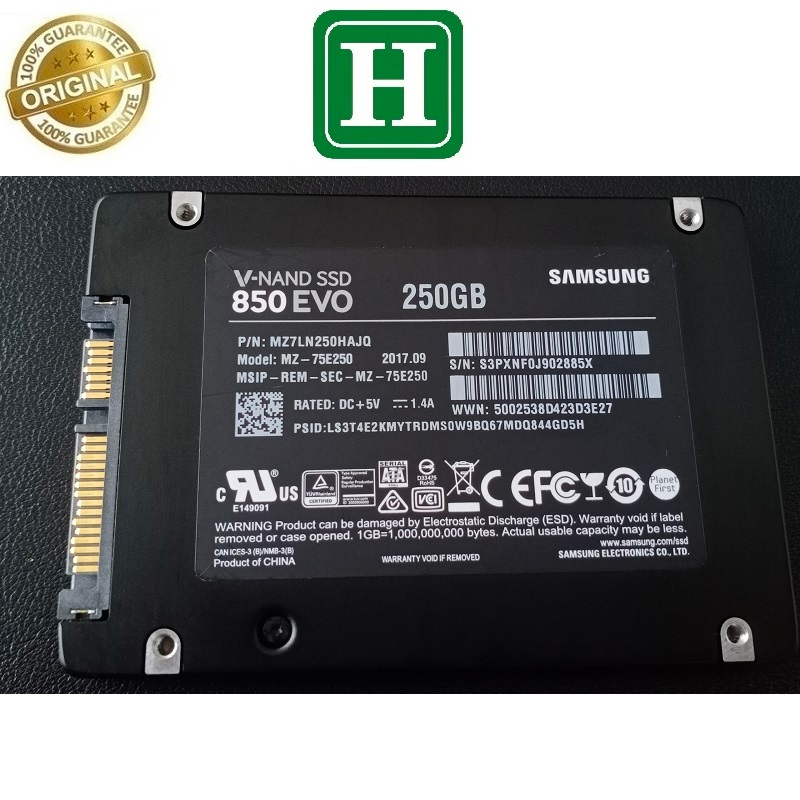 Ổ cứng SSD 120GB 250GB 480GB 500GB Samsung siêu bền và ổn định hàng chính hãng bảo hành 6 tháng