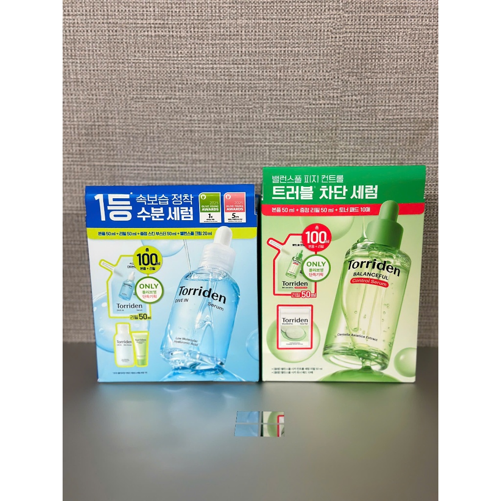 Torriden Serum HA 100ml/Balanceful Control Serum 100ml – Serum Cấp Ẩm Phục Hồi Da, Giảm Mụn H.Quốc