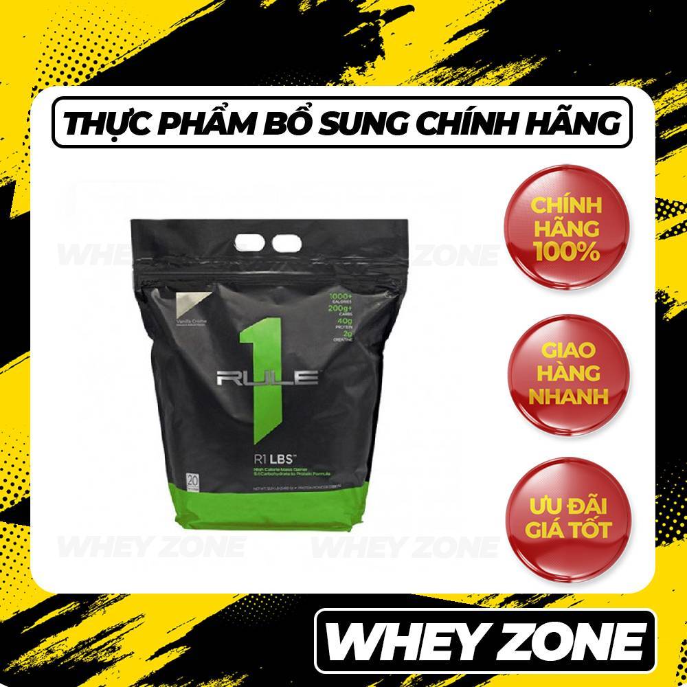 RULE1 R1 Mass 12LBS – Sữa Mass Gainer Cho Người G ầ y