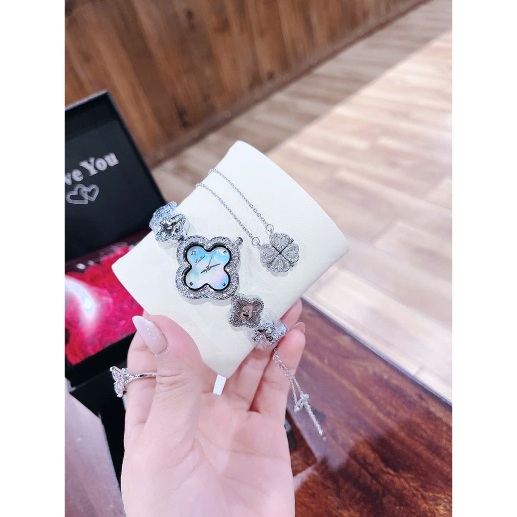 Đồng hồ Scottie cỏ 4 lá size 28mm
