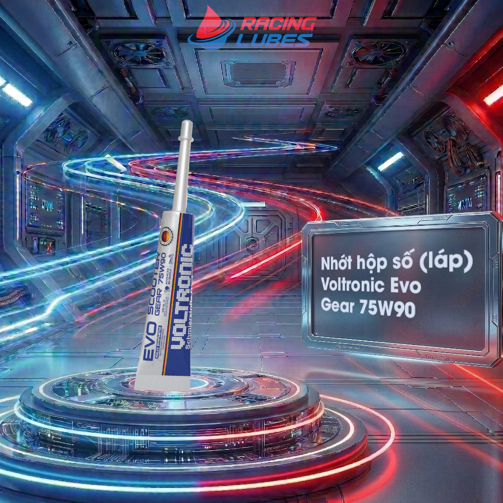 Nhớt Hộp Số Xe Tay Ga Voltronic EVO Scooter Gear Oil 75w90 120ml