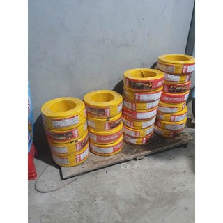 Dây Điện Đôi Mềm Chính Hãng CADISUN 2x0.5mm 2x0.75 2x1.0 2x1.5 2x2.5mm Cuộn 100M Đồng Nguyên Chất - Giá Tại Kho