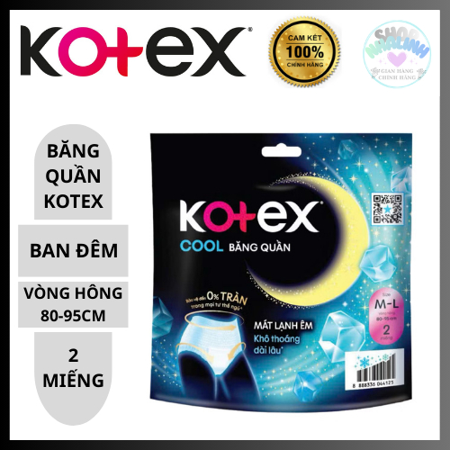 Kotex Băng Quần Cool ML 2 MIẾNG