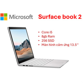 Microsoft Surface book 2(II) : Core i5/8gbram/256ssd/, màn hình cảm ứng 13.5'''