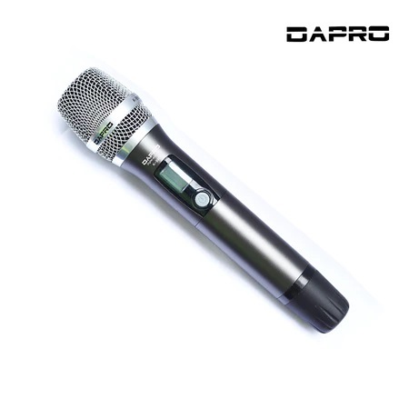 Bộ vỏ tay micro Dapro chất liệu kim loại cao cấp, chắc chắn.