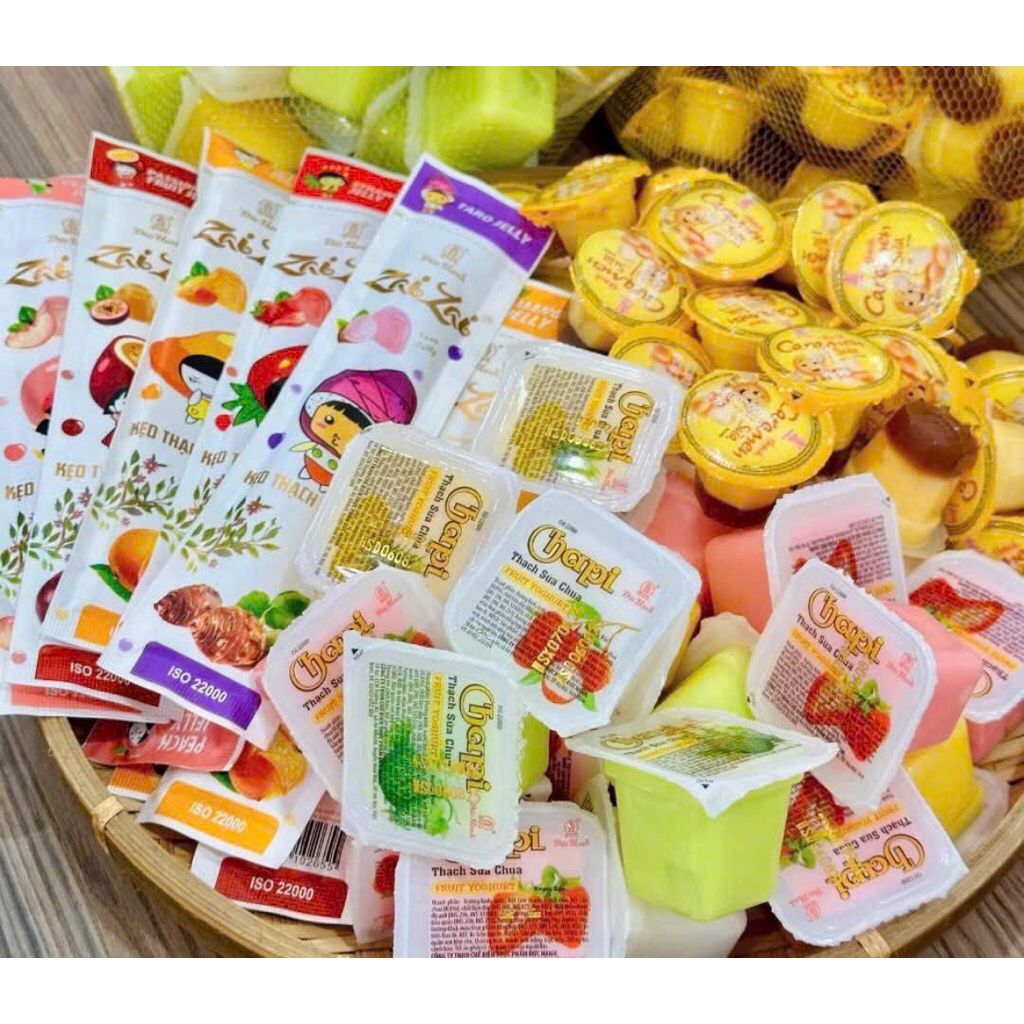 Sỉ 5kg Mix 4 Loại Thạch zai zai CTY Đức Hạnh Hương Vị Thơm Ngon