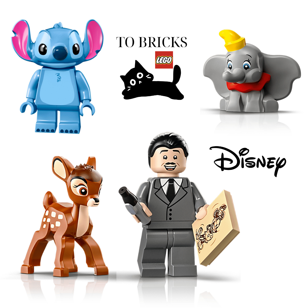 (CHÍNH HÃNG) tách lẻ mini, thú LEGO 43230 - Walf Disney, Stitch