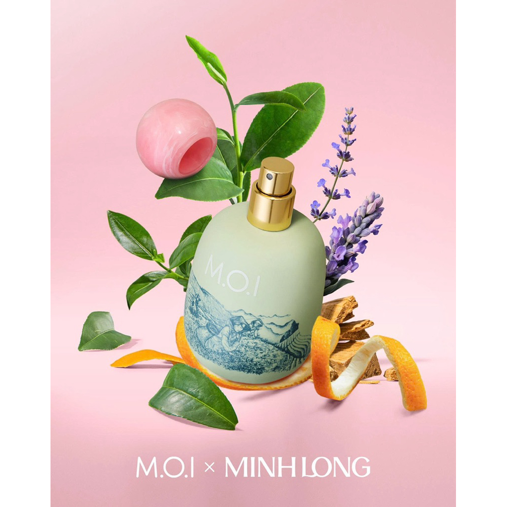 Nước Hoa Trà Hoa Viên MOI x Minh Long MOI Cosmetics Hồ Ngọc Hà