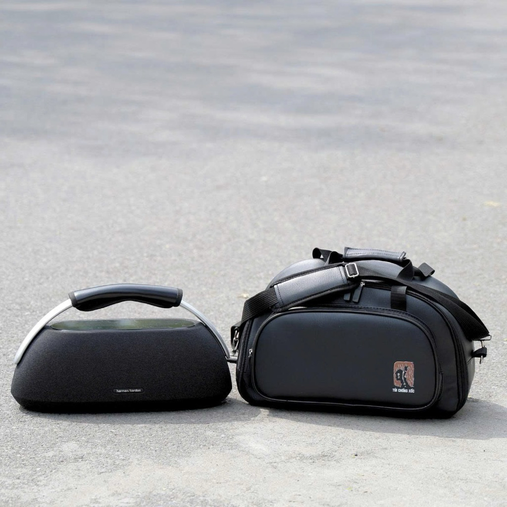 Túi Da PU chống va đập, chống thấm đựng vừa loa Goplay 3 - Goplay 2