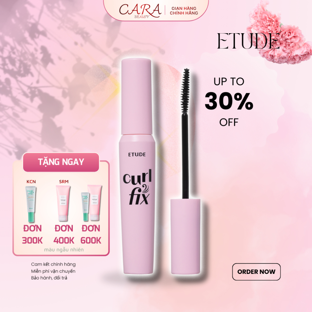 Mascara Chuốt Mi ETUDE Curl Fix Mascara 3 màu