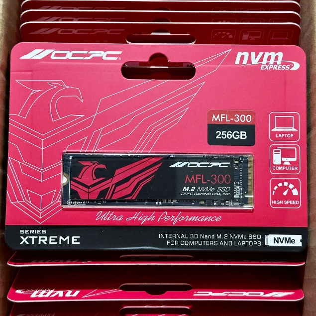 Ổ cứng SSD MFL-300 M2 NVMe Gen 3x4 OCPC 256GB new chính hãng FV