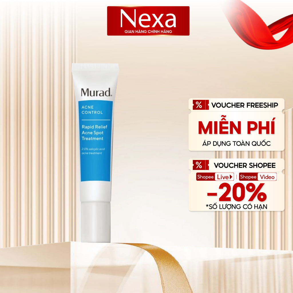 Gel chấm mụn Murad Rapid Relief Acne Treatment 15ml