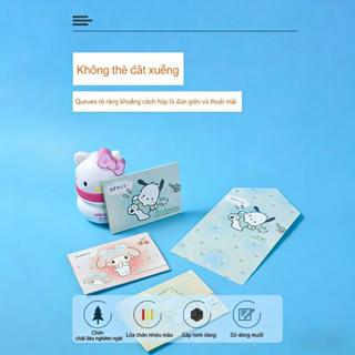 Thiệp Chúc Phúc (Bộ Thiệp Chúc Mừng) Gấp Ba Tấm Thiệp Chúc Mừng Sinh Nhật Hình Hoạt Hình Dễ Thương