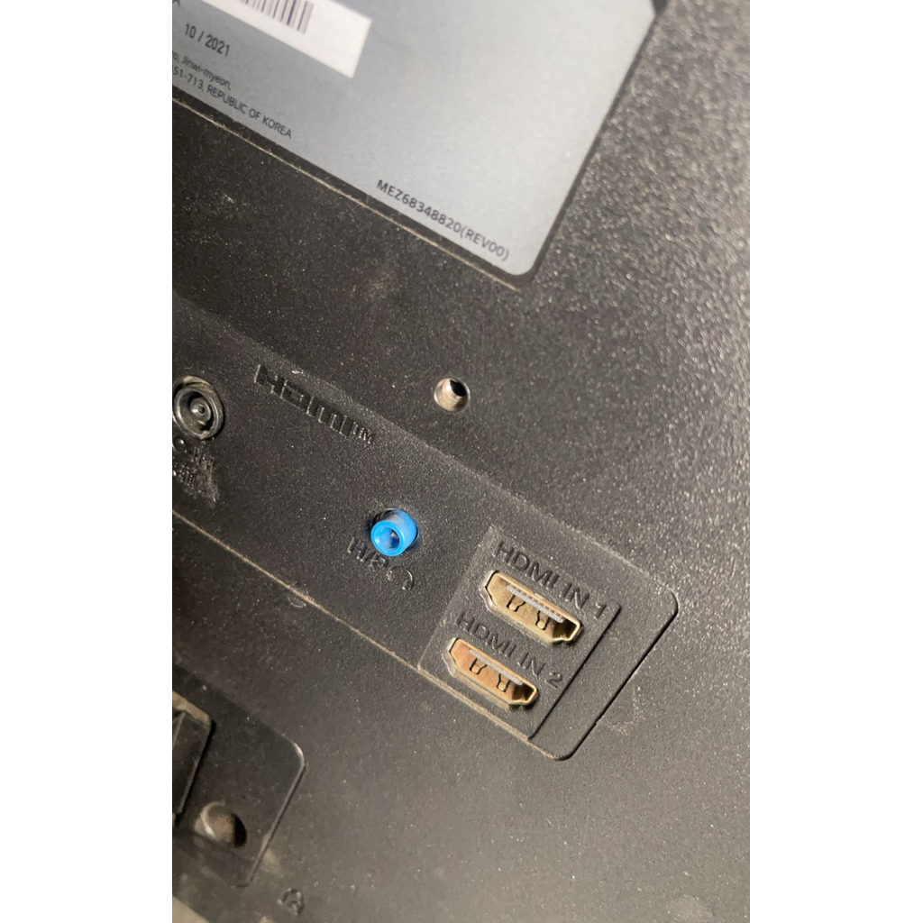 Bo tín hiệu màn vi tính LG 24MP500-B đang hoạt động tốt