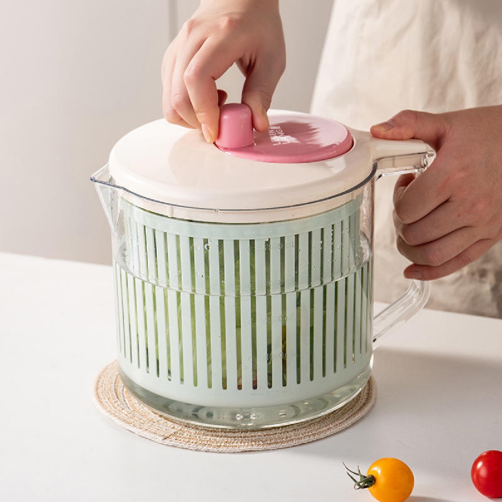 Rổ quay rau Lebenlang RR01,rổ quay rau củ quả 2.5L, rổ rửa rau đa năng nhựa pp cao cấp - chính hãng | BigBuy360 - bigbuy360.vn