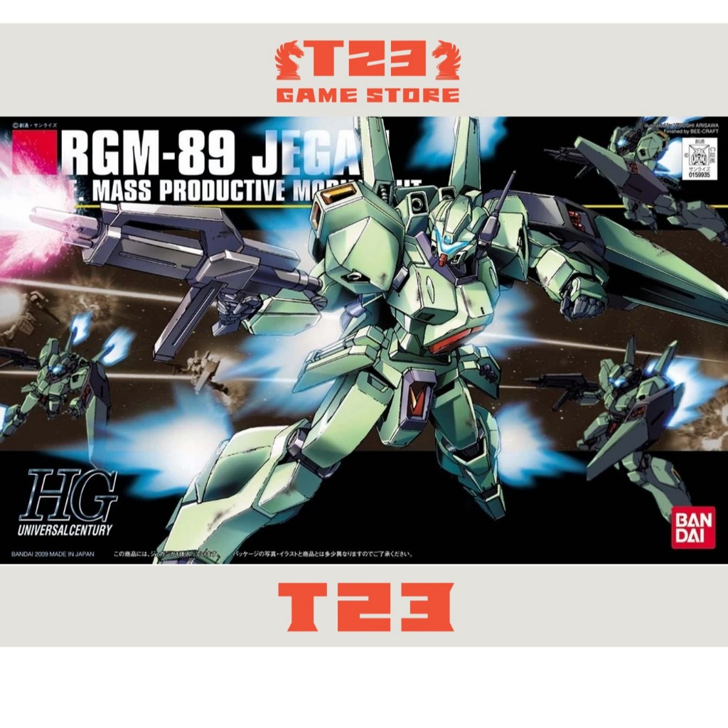 Mô Hình Lắp Ráp HGUC RGM-89 JEGAN - HG - 1/144 - MÔ HÌNH GUNDAM CHÍNH HÃNG BANDAI