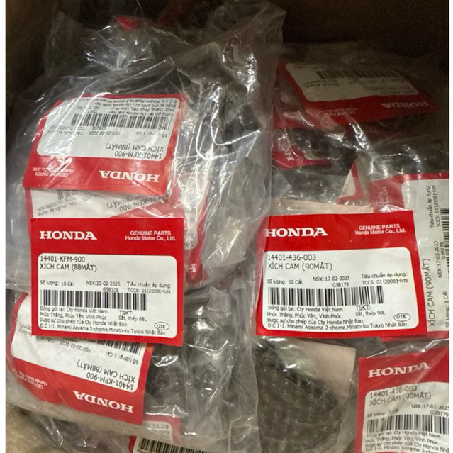 Sên (xích) cam zin honda 88.90 mắt