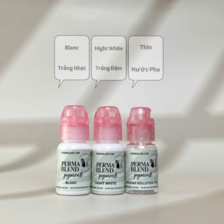Mực Perma Blend hữu cơ  chai 15ml bong đậm trong phun xăm thẩm mỹ