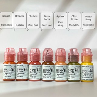 Mực Perma Blend hữu cơ  chai 15ml bong đậm trong phun xăm thẩm mỹ