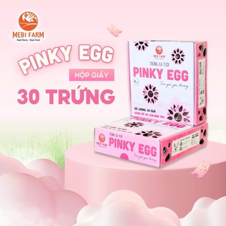 Trứng gà Pinky Egg hộp 30 quả