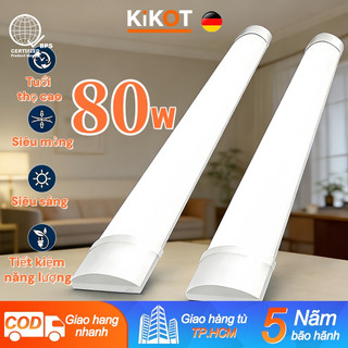 KIKOT 80W Đèn Tuýp LED Bán Nguyệt  Siêu Sáng Tiết Kiệm Điện, Ánh Sáng Trắng Tự Nhiên