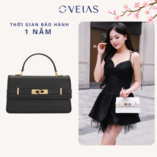 [V18] Túi xách tay nữ VELAS túi đeo chéo màu đen trắng mang đi chơi, tặng người yêu, mẹ, bạn thân sang chảnh