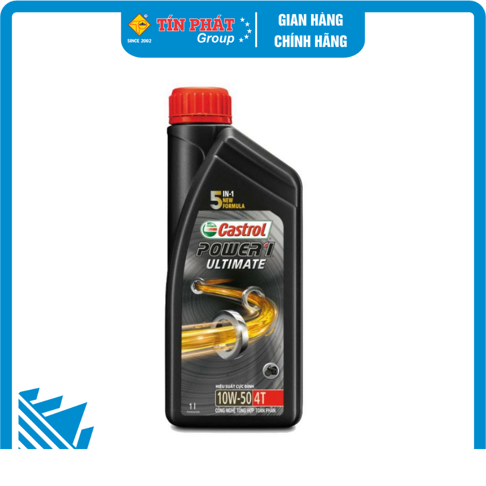 CT.N11 Nhớt Castrol Power1 ULTIMATE 10W50 4T (1L)