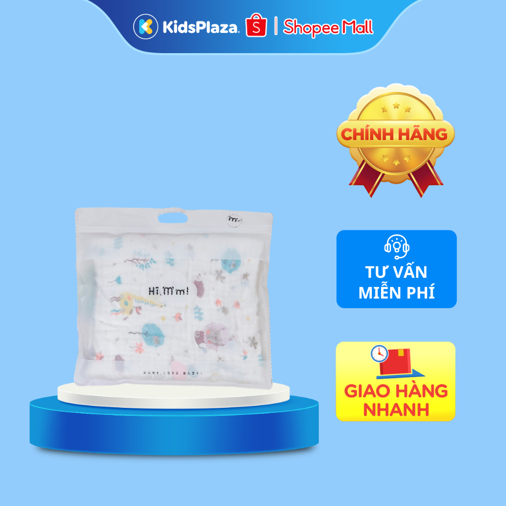 Khăn xô nhăn in hình AC22 (6 lớp)