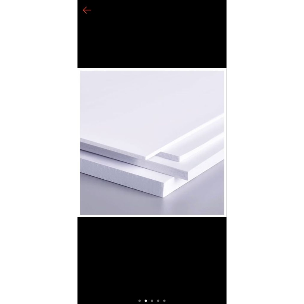 Formex. Tấm bìa làm mô hình, tấm formex trắng dày 5ly (5mm) nhiều kích thước.