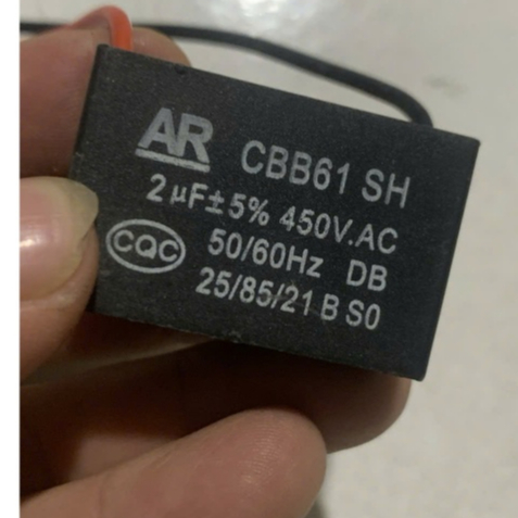 Tụ quạt điều hòa -  Tụ quạt 2uF 450V loại bền tốt