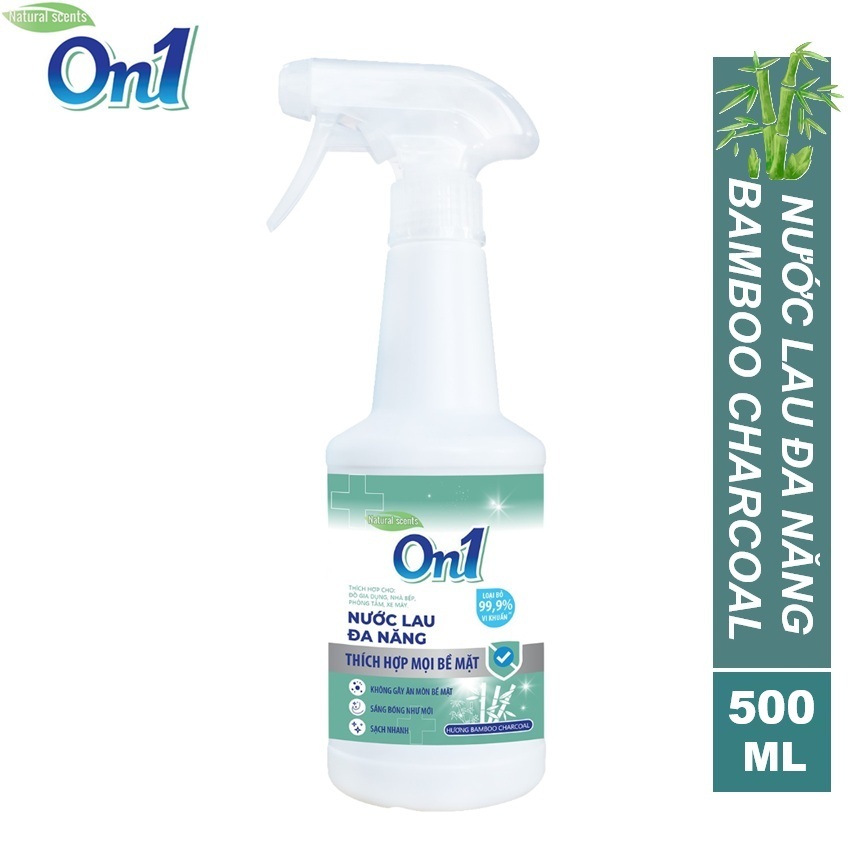 Nước lau đa năng ON1 Hương Bamboo Charcoal 500ml DN500