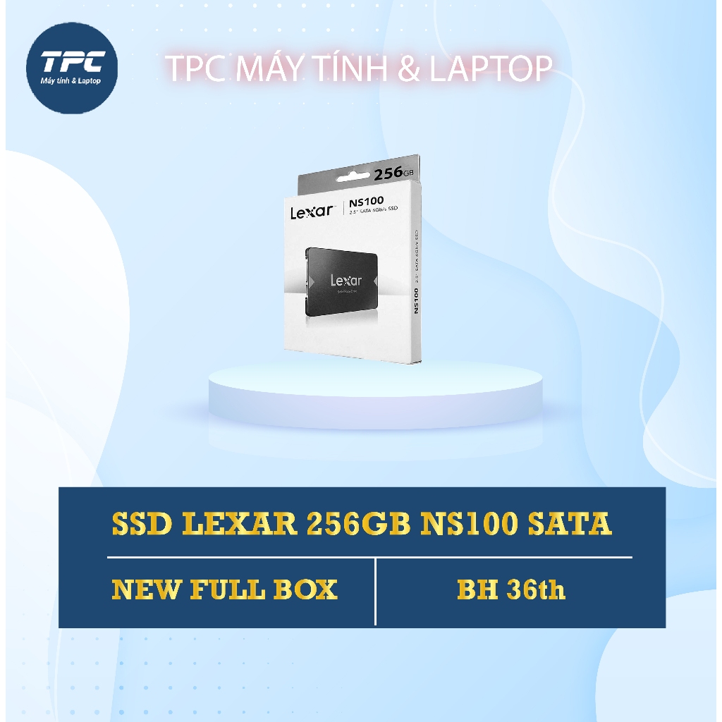 Ổ Cứng SSD LEXAR NS100 Dung Lượng  256GB Chuẩn Sata III- bảo hành 3 năm