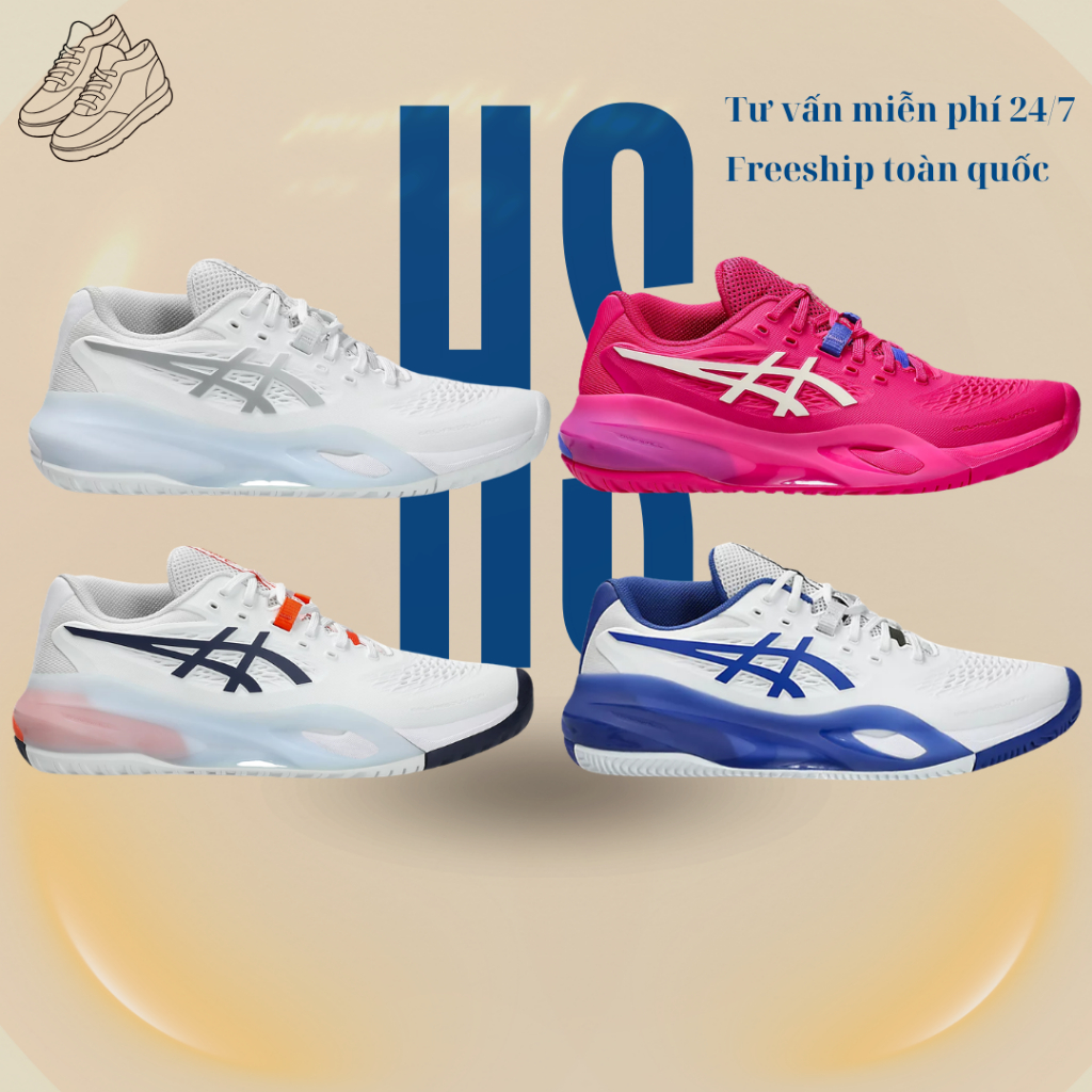 [ Best Quality ] Giày _Asics Gel Resolution X Nam Nữ Full Box