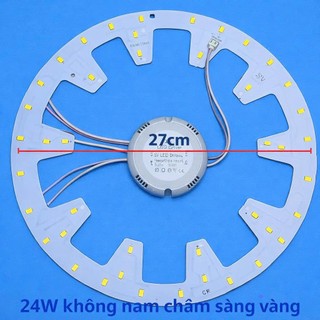 Led Vòng Ốp Trần 24w Ánh Sáng Trắng/ Vàng