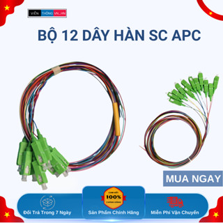 Bộ 12 Dây hàn SC APC – Giải pháp kết nối quang ổn định, chính xác