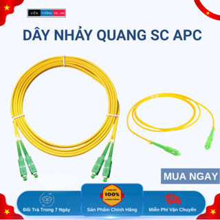 Combo 10 Dây Nhảy Quang – LC, SC, APC, UPC – Chuẩn Kết Nối Quang Chính Xác & Ổn Định