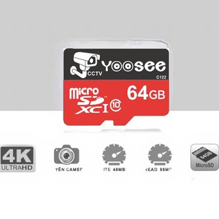 Thẻ nhớ SD Micro 32/64GB - Dùng cho camera IP
