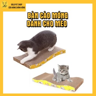(TẶNG CỎ CANIP) BÀN CÀO MÓNG CHO MÈO - BÀN CÀO MÓNG MÈO - GOLD PETS SHOP