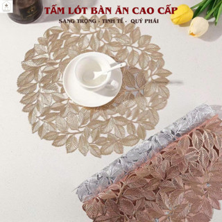 Tấm Lót Bàn Ăn PVC Đa Dạng Mẫu Hoa Văn Trang Trí – Chống Trượt, Chống Nóng, Chống Thấm