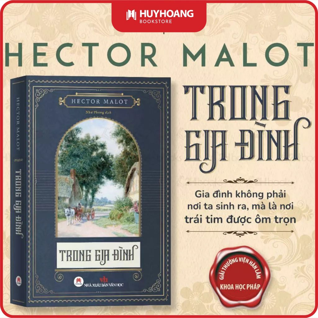 Sách - Trong Gia Đình tiểu thuyết kinh điển của Hector Malot, văn học kinh điển