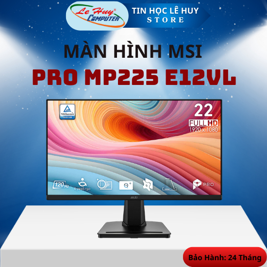 Màn Hình Máy Tính MSI PRO MP225 E12VL - Hàng Chính Hãng