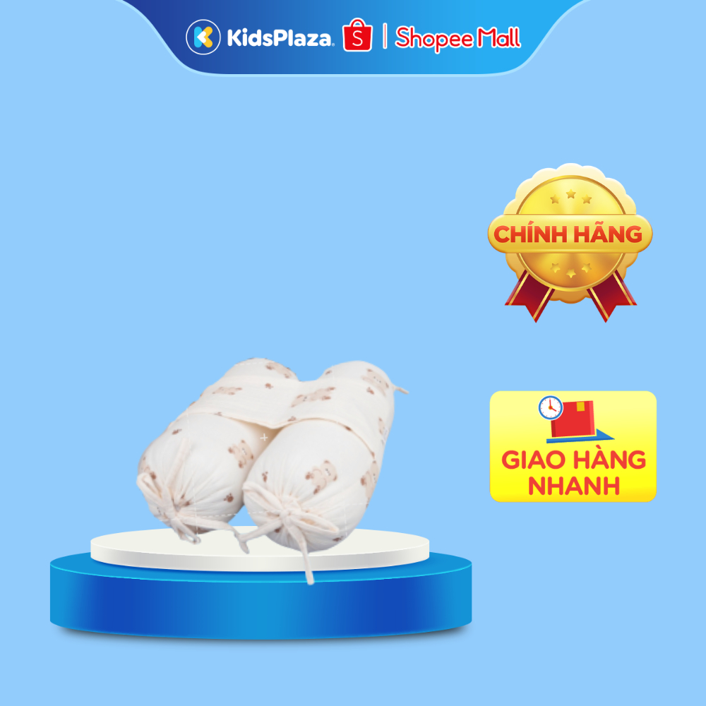 Gối chặn Kids Plaza Muslin PG23 in hoạt tiết đáng yêu cho bé