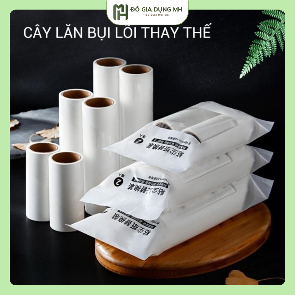 Bịch 2 Lõi Lăn Bụi 10cm – Lõi Thay Thế Cây Lăn Bụi Quần Áo