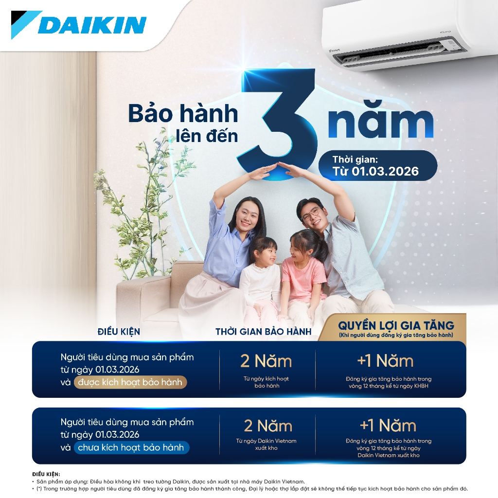 [LIVESTREAM][MIỄN PHÍ LẮP ĐẶT 1TR3] Máy Lạnh Daikin Inverter 1 chiều FTKB35ZVMV 1.5HP 12000BTU | BigBuy360 - bigbuy360.vn