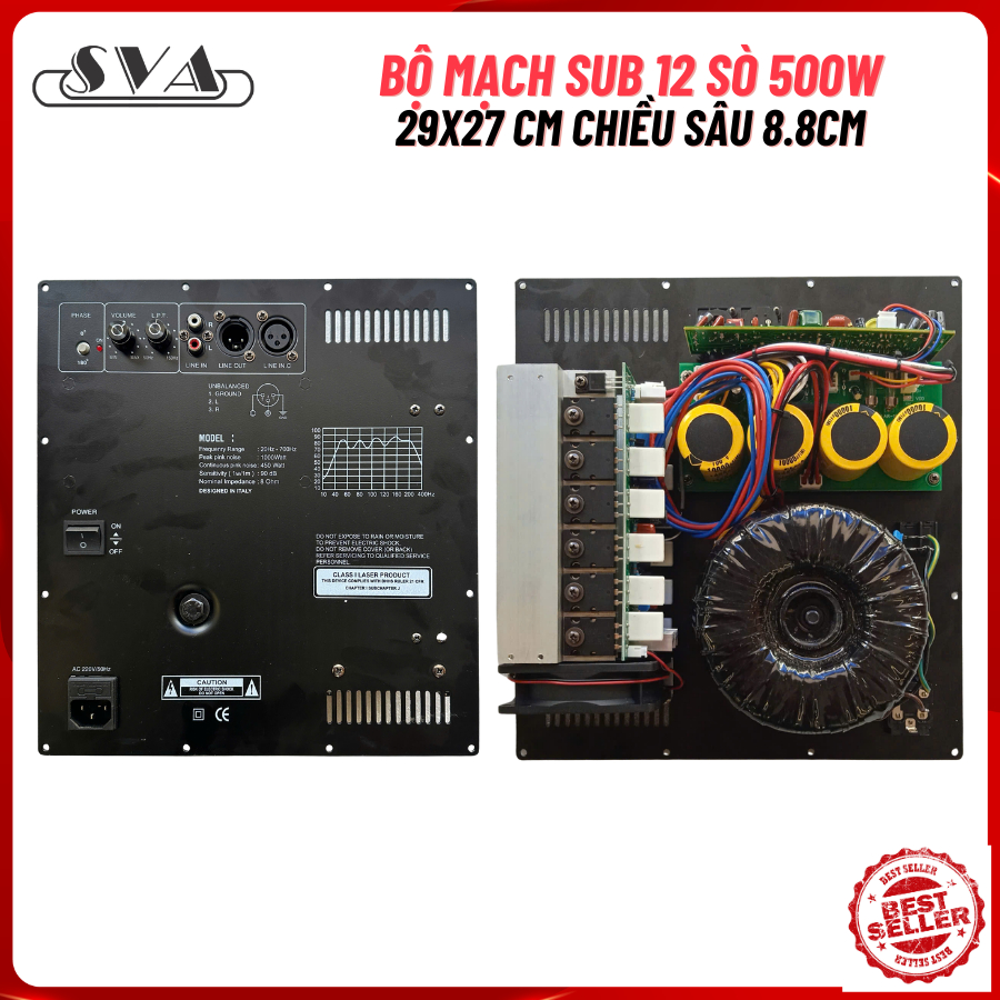 BỘ MẠCH SUB ĐIỆN SD-12 SÒ