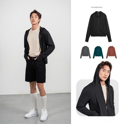 Áo khoác nam chống nắng Ben & Tod R1111 BD443 chất liệu cotton, thông thoáng, thấm hút, chống nắng Regular [Special]