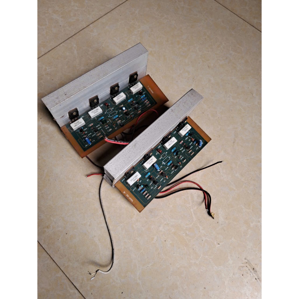 mạch công (một cặp) 8 sò (D718 - B688) mạch hoạt động tốt - tháo máy - bán thanh lý