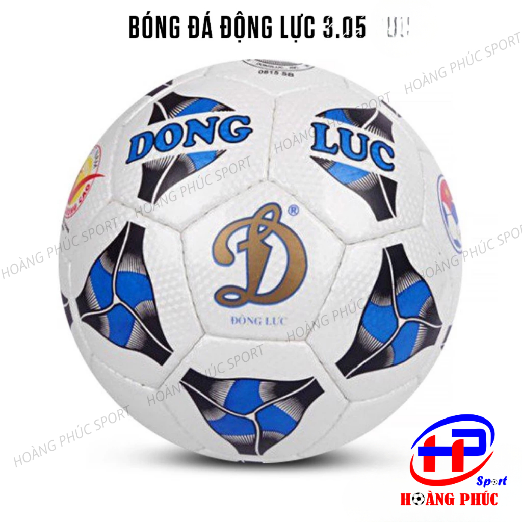 Bóng đá Động Lực UCV 3.05 size 4 size 5 cao cấp, banh đá bóng sân nhân tạo, sân cỏ  tặng kim bơm và 