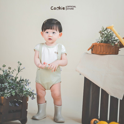 Bộ Body Đùi Sơ Sinh COOKIE, Bodychip Giả Yếm Chất Babygrid Cho Bé Từ 3 Đến 12 Tháng 2026