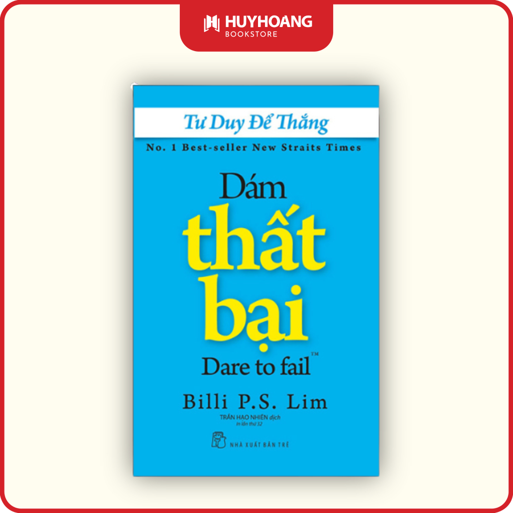 Sách - Dám thất bại, Huy Hoàng Bookstore